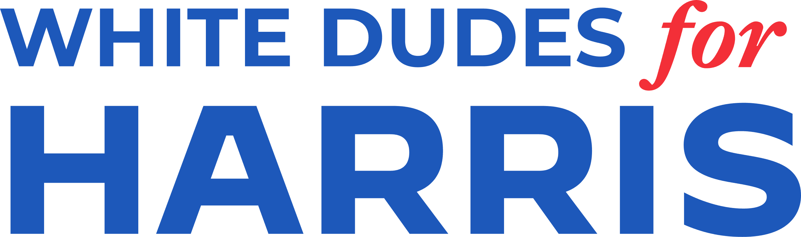 White Dudes for Harris